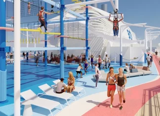Así será la increíble zona nueva de actividades en tres cubiertas del Sun Princess » 2023