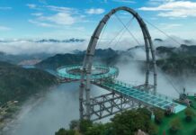 5 miradores construidos literalmente en el aire, suspendidos sobre el vacío »